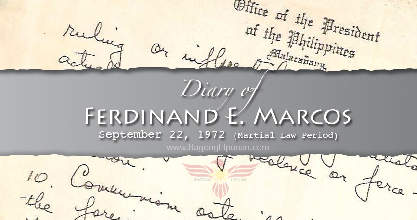 Diary-of-Marcos-September-22-1972