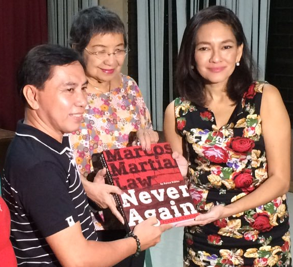 Etta Rosales (Middle) and Risa Hontiveros (Right)